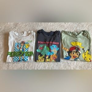 Pokémon shirt lot
